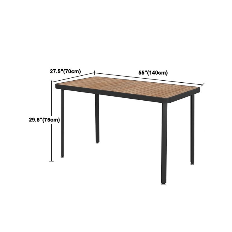 Juego de comedor de metal moderno 1/4/5/7 Piezas Muebles de comedor para cocina