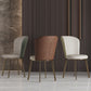 Glam Leather Dining Room Chair Armless Metal Dining Room Chairs for Home Use Clearhalo ' kitchen&dining_furn' 'Dining Chairs' 'Dining Tables & Seating' 'dining_chair' 'furn' 'furn_dining_chair' 'Furniture' 'furniture_dining_chair' 'Kitchen & Dining Furniture' 'kitchen' 1200x1200_649253f6-ec69-48ce-b50d-c0f92d858e6c