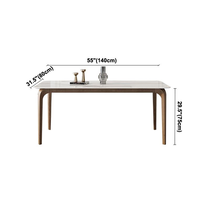 Rectangle Industrial Dining Table White Tone Fixed Table with Sintered Stone Clearhalo ' dining_table' 'Dining Tables & Seating' 'Dining Tables' 'furn' 'furn_dining_table' 'Furniture' 'furniture_dining_table' 'Kitchen & Dining Furniture' 'kitchen&dining_furn' 'kitchen' 'kitchen_dining_table' 1200x1200_649439d9-831b-470e-bf78-c5c4b4b4a071
