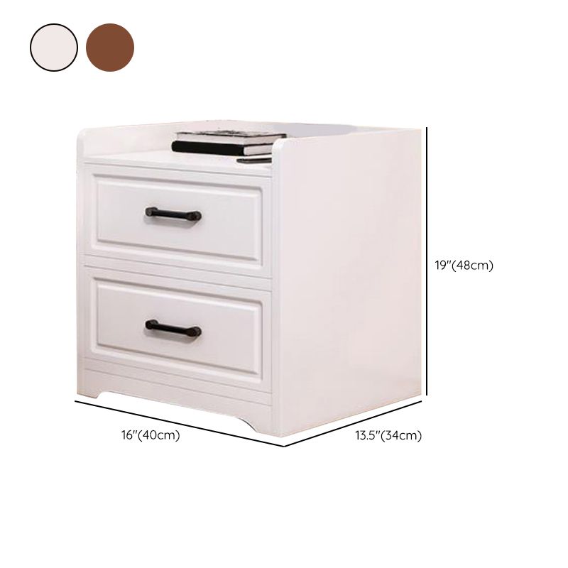 Modern Accent Table Nightstand Drawer Storage Night Table for Home Clearhalo 'Bedroom Furniture' 'furn' 'furn_night_stand' 'Furniture' 'night_stand' 'Nightstands' 1200x1200_64977dc9-6183-4a12-b1d9-9a7d5f036816