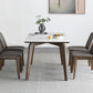 Mid-Century White Standard Dining Table Sintered Stone Rectangle Dining Table for Kitchen Clearhalo ' dining_table' 'Dining Tables & Seating' 'Dining Tables' 'furn' 'furn_dining_table' 'Furniture' 'furniture_dining_table' 'Kitchen & Dining Furniture' 'kitchen&dining_furn' 'kitchen' 'kitchen_dining_table' 1200x1200_649cb627-1763-42f3-aff1-663211d728ef