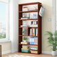 Contemporary Wood Bookshelf Standard Shelf Bookcase for Home Office