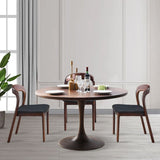 Modern Kitchen Leather Square Dining Chair Open Back Dining Side Chair Clearhalo ' kitchen&dining_furn' 'Dining Chairs' 'Dining Tables & Seating' 'dining_chair' 'Furniture' 'furniture_dining_chair' 'Kitchen & Dining Furniture' 'kitchen' 1200x1200_649e9e6c-79a2-4c53-b424-72bbb937628f