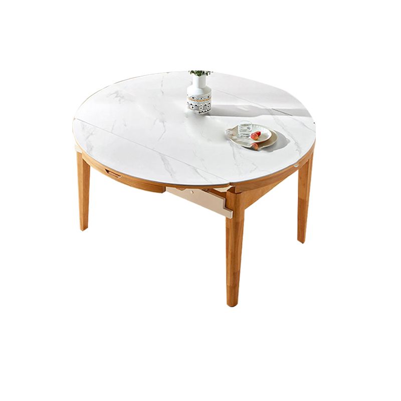 Hedendaagse rechthoekige en rond gemakkelijke vouwtafel met 4 voet