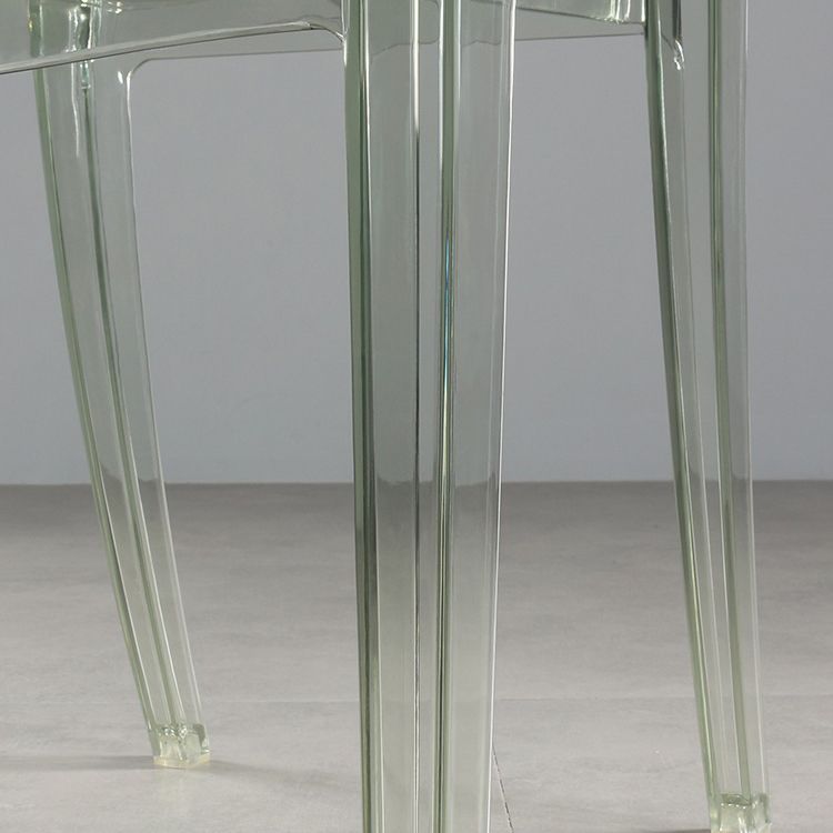 Nordic Style Plastic Dining Side Chair Dining Arm Side Chairs for Kitchen Clearhalo ' kitchen&dining_furn' 'Dining Chairs' 'Dining Tables & Seating' 'dining_chair' 'furn' 'furn_dining_chair' 'Furniture' 'furniture_dining_chair' 'Kitchen & Dining Furniture' 'kitchen' 1200x1200_64a1dbc6-fb11-4253-91a5-527c381704d8