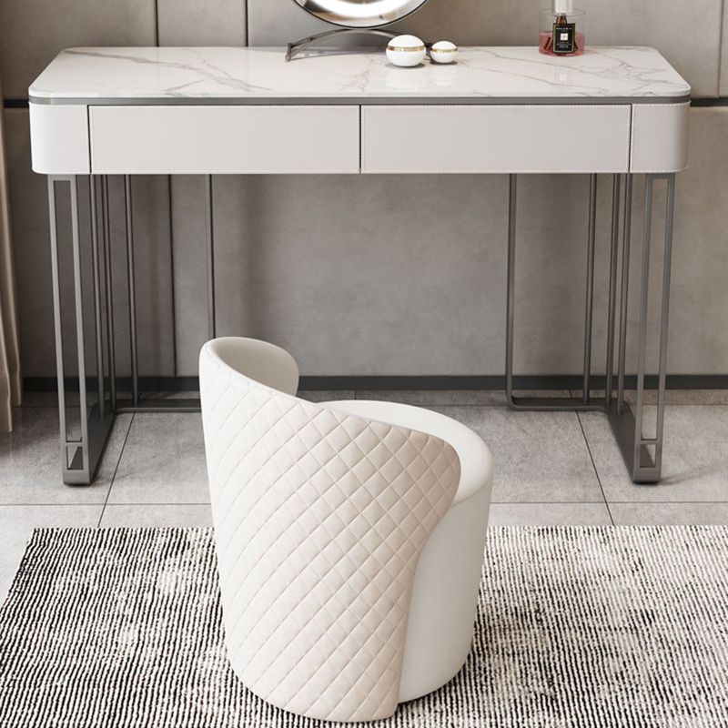 Tableau de vanité à double tiroirs moderne ensemble de vanité maquillage