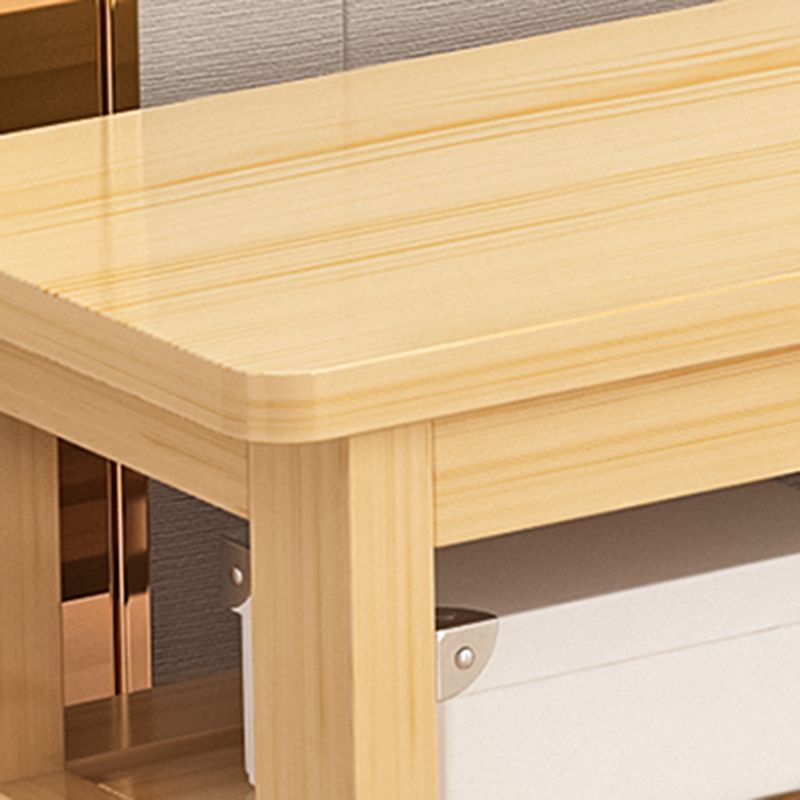 11.8" Wide Modern Entryway and Bedroom Bench Solid Wood Pine Bench Clearhalo 'Benches' 'Chairs & Seating' 'furn' 'furn_benches' 'Furniture' 'Living Room Furniture' 1200x1200_64a7da3d-ce5a-4d63-855b-3414cddaf151