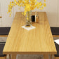 Modern Style Dining Table Rectangle Solid Wood Dining Table with Sled Base Clearhalo 'Dining Tables & Seating' 'Dining Tables' 'dining_table' 'furn' 'furn_dining_table' 'Furniture' 'furniture_dining_table' 'Kitchen & Dining Furniture' 'kitchen' 'kitchen_dining_table' 1200x1200_64a8e2a9-25da-49e1-a2ff-257dcd71f0a6