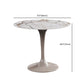Modern Round Stone Dining Table 1/3 Pieces Dining Set for Kitchen