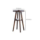 Round Modern Pub Table Set 1/3 Pcs Solid Wood Bar Table for Home Clearhalo 'Bar Furniture' 'furn' 'furn_home_bar_bar_sets' 'Furniture' 'Home Bars & Bar Sets' 'home_bar_bar_sets' 'Kitchen & Dining Furniture' 1200x1200_64b2fb19-413c-4a17-b7d9-62a297eb6f17