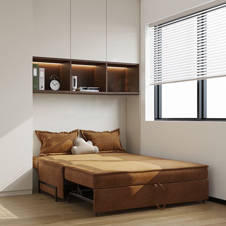 Pillow Included Sofa Futon Armless Cushion Back Sleeper Sofa Clearhalo 'furn' 'furn_futons' 'Furniture' 'Futons & Daybeds' 'Futons' 'Living Room Furniture' 1200x1200_64b31e1a-ba77-4ce5-b20e-2f92d71f8d32