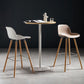 Industrial Round Wood Indoor Pub Bar Table Steel Single Pedestal Bar Dining Table Clearhalo 'Bar Furniture' 'Bar Tables' 'bar_tables' 'furn' 'furn_bar_tables' 'Furniture' 'furniture_bar_tables' 'Kitchen & Dining Furniture' 1200x1200_64b3a6d7-e36d-464b-962f-7a1de9a789e8