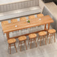 1/2/6/11 Pieces Pub Dining Set Contemporary Solid Wood Pub Table Set Clearhalo 'Bar Furniture' 'furn' 'furn_home_bar_bar_sets' 'Furniture' 'Home Bars & Bar Sets' 'home_bar_bar_sets' 'Kitchen & Dining Furniture' 1200x1200_64b3bf55-a04e-4a20-8b88-837fe206b199