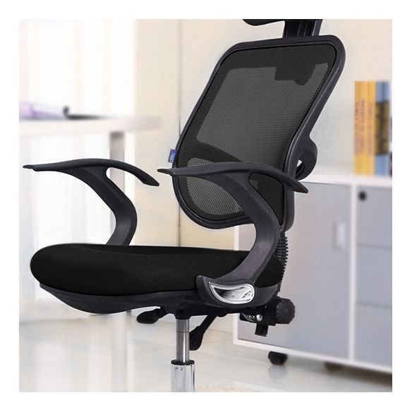 Modern & Contemporary Office Chair Ergonomic Height-adjustable Office Chair Clearhalo 'furn' 'furn_office_chair' 'Furniture' 'furniture_office_chair' 'Office Chairs' 'Office Furniture' 'office_chair' 1200x1200_64b80b76-a6a5-43e4-bb97-74c63cc802b7