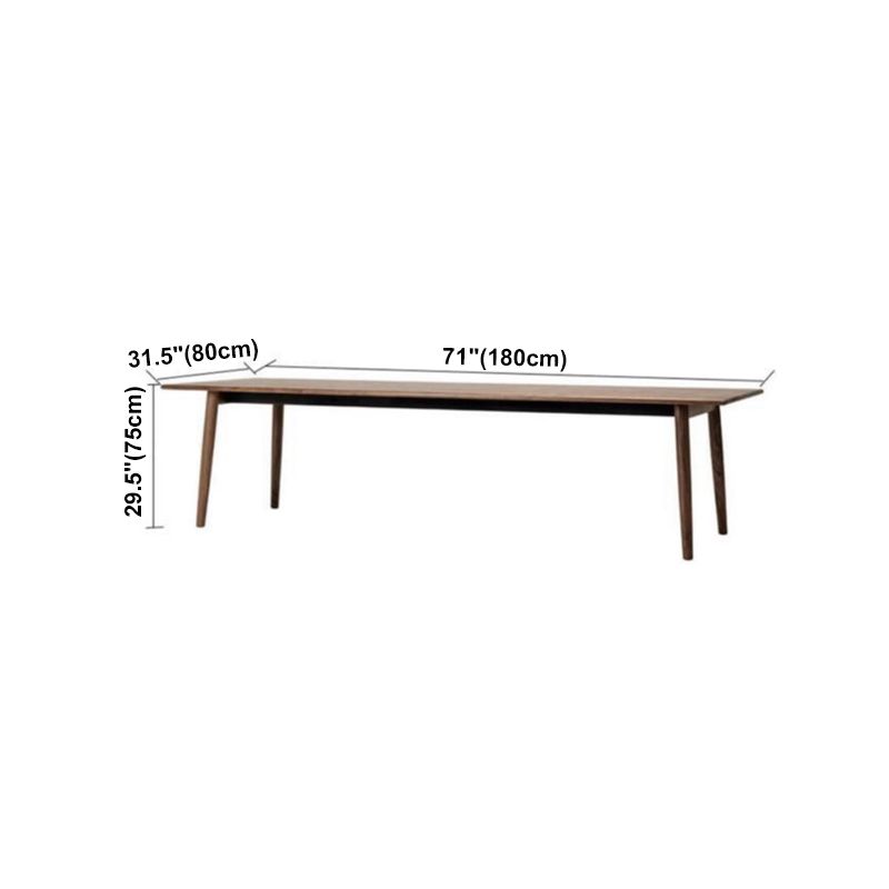 Rectangle Modern Dining Table Solid Wood Fixed Table for Restaurant Clearhalo ' dining_table' 'Dining Tables & Seating' 'Dining Tables' 'furn' 'furn_dining_table' 'Furniture' 'furniture_dining_table' 'Kitchen & Dining Furniture' 'kitchen&dining_furn' 'kitchen' 'kitchen_dining_table' 1200x1200_64b833a2-8bd1-4c72-b5fe-08afbaa07cc6