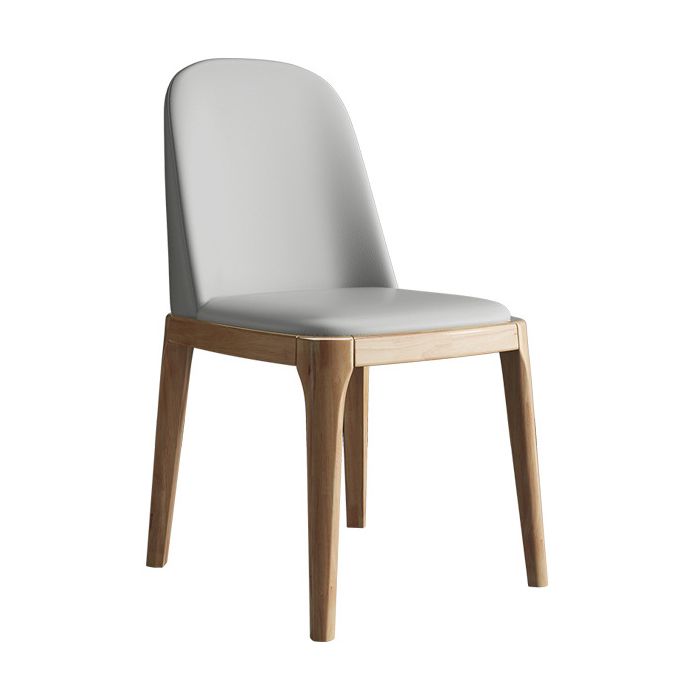 Wood Scandinavian Restaurant Side Chair Parsons Multi-color Dining Chair Clearhalo ' kitchen&dining_furn' 'Dining Chairs' 'Dining Tables & Seating' 'dining_chair' 'Furniture' 'furniture_dining_chair' 'Kitchen & Dining Furniture' 'kitchen' 1200x1200_64b891da-6411-4989-8230-6497f05f18bd