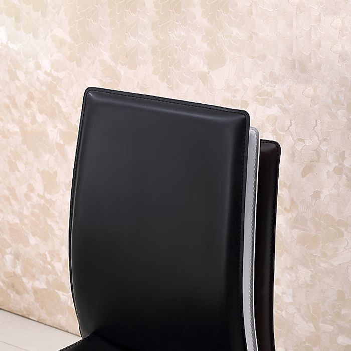 Minimalist Style Stacking Dining Chairs Solid Back Leather Chairs for Home (Set of 2) Clearhalo ' kitchen&dining_furn' 'Dining Chairs' 'Dining Tables & Seating' 'dining_chair' 'furn' 'furn_dining_chair' 'Furniture' 'furniture_dining_chair' 'Kitchen & Dining Furniture' 'kitchen' 1200x1200_64b898b3-df13-47ea-9408-1a5299ea813c