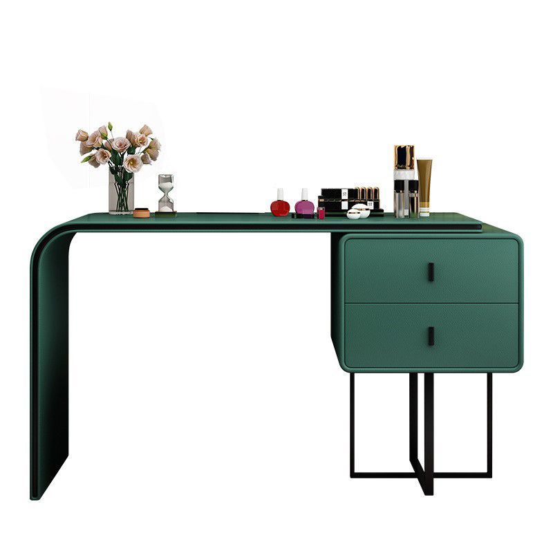 Stile glam in stile 2-disegno a colori solidi tavolo da toeletta per trucco per trucco