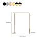 Gorgeous Free Standing Coat Rack Stainless Steel Coat Hanger for Living Room
