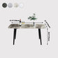 Rectangle Modern Dining Table Four-Color Fixed Table with Sintered Stone Clearhalo ' dining_table' 'Dining Tables & Seating' 'Dining Tables' 'furn' 'furn_dining_table' 'Furniture' 'furniture_dining_table' 'Kitchen & Dining Furniture' 'kitchen&dining_furn' 'kitchen' 'kitchen_dining_table' 1200x1200_64bf9e7f-8ae1-4130-8fa8-01083446b51d