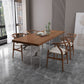 Contemporary Solid Wood Table Set 1/4/5 Pieces Dinette Set for Dining Room