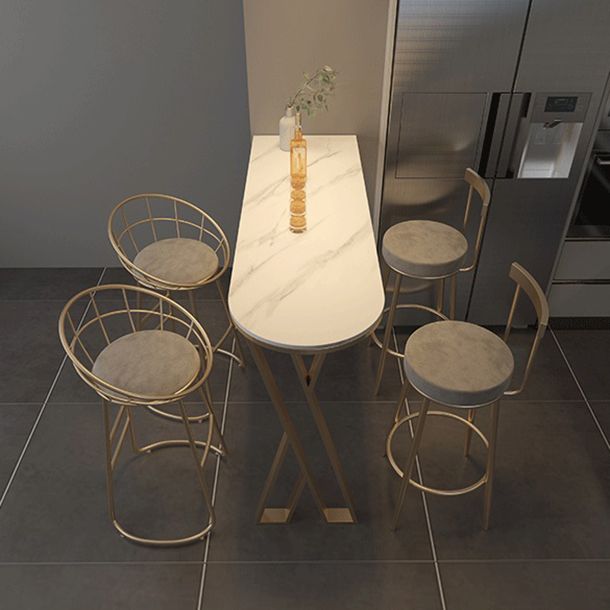 Stone Bar Counter Traditional Luxury Bar Counter with Double Pedestal Base Clearhalo 'Bar Furniture' 'Bar Tables' 'bar_tables' 'furn' 'furn_bar_tables' 'Furniture' 'furniture_bar_tables' 'Kitchen & Dining Furniture' 1200x1200_64c58a66-4efd-42a2-af34-8bd0d8f1374c