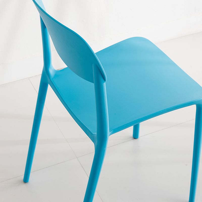 Glam Style Dining Room Chair Plastic Open Back Chair for Indoor Clearhalo 'Dining Chairs' 'Dining Tables & Seating' 'dining_chair' 'furn' 'furn_dining_chair' 'Furniture' 'Kitchen & Dining Furniture' 1200x1200_64c95294-4ada-46c2-8389-85417c1d115c