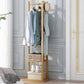 Gorgeous Free Standing Coat Rack Hanging Rail Hooks with Storage Shelf Clearhalo 'Entry & Mudroom Furniture' 'furn' 'furn_hall_tree_coat_racks' 'Furniture' 'Hall Trees & Coat Racks' 'hall_tree_coat_racks' 1200x1200_64cd9822-7507-43db-81e9-0c934f6c1b46