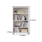Scandinavian Wood Bookshelf Home Office Closed Back Bookcase Clearhalo 'Bookcases' 'furn' 'furn_bookcases' 'Furniture' 'Office Furniture' 1200x1200_64cdfe4f-c8c6-46f0-a162-72e5ab854f89