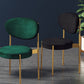 Glam Style Upholstered Side Chair Open Back Stackable Dining Chair Clearhalo 'Dining Chairs' 'Dining Tables & Seating' 'dining_chair' 'furn' 'furn_dining_chair' 'Furniture' 'furniture_dining_chair' 'Kitchen & Dining Furniture' 1200x1200_64d32c9f-bf3a-47a4-9206-d09e2c2f192f