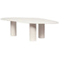 Modern Style White Wood Table Specialty Dining Table for Kitchen Clearhalo 'Dining Tables & Seating' 'Dining Tables' 'dining_table' 'furn' 'furn_dining_table' 'Furniture' 'Kitchen & Dining Furniture' 1200x1200_64d5028d-467b-4d26-a88b-1e5685ebc872