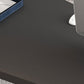 Scrivania in bianco e nero Scrivania da ufficio in legno di frassino industriale