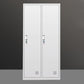 Metal Wardrobe Cabinet Contemporary Hinged Wardrobe Armoire for Bedroom Clearhalo 'Armoires & Wardrobes' 'armoires_wardrobes' 'Bedroom Furniture' 'furn' 'furn_armoires_wardrobes' 'Furniture' 1200x1200_64dca3c3-29d6-48b5-b67e-92d652ab5961