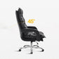 Silver Metal Modern Conference Chair with High Back Leather Conference Chair Clearhalo 'furn' 'furn_office_chair' 'Furniture' 'furniture_office_chair' 'Office Chairs' 'Office Furniture' 'office_chair' 1200x1200_64dec70e-5e3e-44ba-b2a9-6dc64d3d2a8e