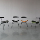 Industrial Upholstered Dining Room Side Chair Matte Finish Open Back Dining Chair Clearhalo ' kitchen&dining_furn' 'Dining Chairs' 'Dining Tables & Seating' 'dining_chair' 'furn' 'furn_dining_chair' 'Furniture' 'furniture_dining_chair' 'Kitchen & Dining Furniture' 'kitchen' 1200x1200_64dfb5a4-a030-4f8c-a965-ed8737228e58