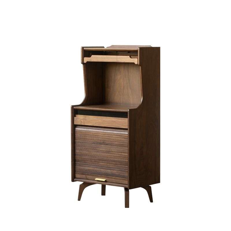Mid-Century Accent Cabinet Bar Pulls Handle Design Storage Cabinet with Door Clearhalo 'Cabinets & Chests' 'cabinets_chests' 'furn' 'furn_cabinets_chests' 'Furniture' 'Living Room Furniture' 1200x1200_64e383ab-ff29-4a5f-81e6-0d9cf03c0c67