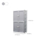 Matte Finish Plastic Storage Cabinet Modern Hinged Door Cabinet