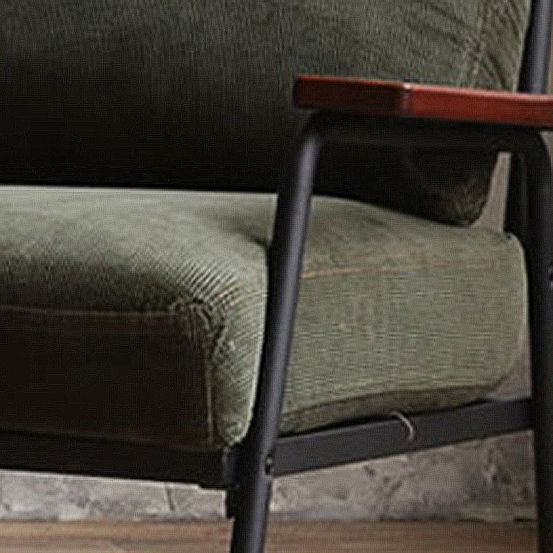 Contemporary Square Arm Sofa 2-seater Standard Sofa with 2 Pillows Clearhalo 'furn' 'furn_sofas' 'Furniture' 'Living Room Furniture' 'Sofa' 'sofas' 1200x1200_64e848fb-0949-48ae-8426-150fce203f5e