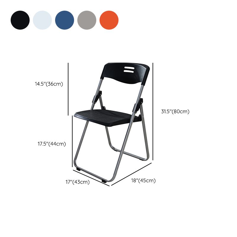Modern Desk Chair Plastic Computer Chair Mid-Back Chair No Wheels Clearhalo 'furn' 'furn_office_chair' 'Furniture' 'Office Chairs' 'Office Furniture' 'office_chair' 1200x1200_64ea03f5-76b7-44d5-9d5a-6581d6960053