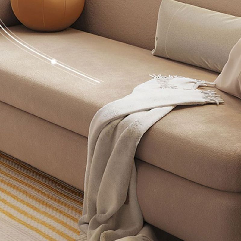 Recessed Arms Futon Sofa Bed Cushion Back Pillow Included Sleeper Sofa Clearhalo 'furn' 'furn_futons' 'Furniture' 'Futons & Daybeds' 'Futons' 'Living Room Furniture' 1200x1200_64f1a691-82fc-4c75-8ec9-4ba56ebde852