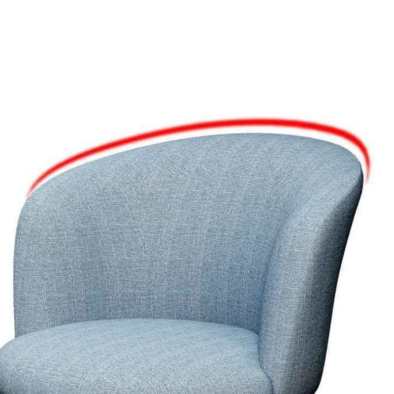 Modern Metal Dining Room Chair Upholstered Armless Dining Chairs for Restaurant Use Clearhalo ' kitchen&dining_furn' 'Dining Chairs' 'Dining Tables & Seating' 'dining_chair' 'furn' 'furn_dining_chair' 'Furniture' 'furniture_dining_chair' 'Kitchen & Dining Furniture' 'kitchen' 1200x1200_64f348a0-3656-42d2-b0b7-2e28e1889ad3