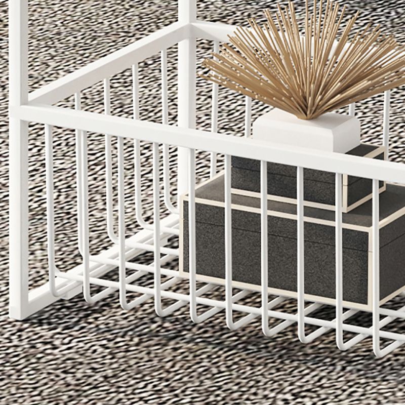 Comobilismo industriale in vetro da comodino da comodino per camera da letto