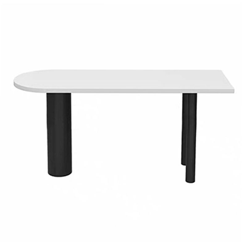 Moderne houten 1/2/3/4-delige bartafelset rechthoekige bartafel met metalen poten voor keuken