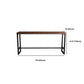 1/6/11 Pieces Pine Wood Top Bar Set with Metal Frame Industrial Rectangle Pub Set Clearhalo 'Bar Furniture' 'furn' 'furn_home_bar_bar_sets' 'Furniture' 'Home Bars & Bar Sets' 'home_bar_bar_sets' 'Kitchen & Dining Furniture' 1200x1200_64faa2ad-bd96-4a5b-95cf-e9a579461598