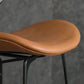 Contemporary Faux Leather Bar Stool 39" Indoor Stool with Metal Base Clearhalo 'Bar Furniture' 'Bar Stools' 'bar_stools' 'furn' 'furn_bar_stools' 'furniture_bar_stools' 'Kitchen & Dining Furniture' 'kitchen&dining_furn' 'kitchen' 'kitchen_furn' Furniture' 1200x1200_64fc6903-562a-44c7-a841-975369f5d2a7