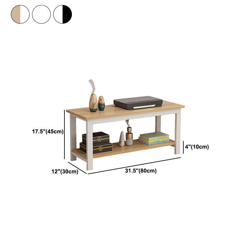 Scandinavian Engineered Wood Media Console with Shelves Matte Finish TV Media Stand Clearhalo 'furn' 'furn_tv_stands_entertainment_centers' 'Furniture' 'Living Room Furniture' 'TV Stands & Entertainment Centers' 'TV Stands & Media Storage Furniture' 'tv_stands_entertainment_centers' 1200x1200_64ff922e-636a-4913-af0a-11e4c29e37cb