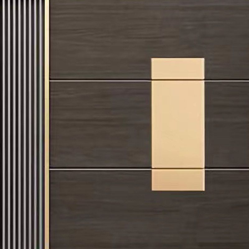 Credenza a scaffalatura regolabile con scheda laterale contemporanea con cassetti e armadi