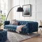 Contemporary Tufted Back Sofa with Tuxedo Arm for Livingroom