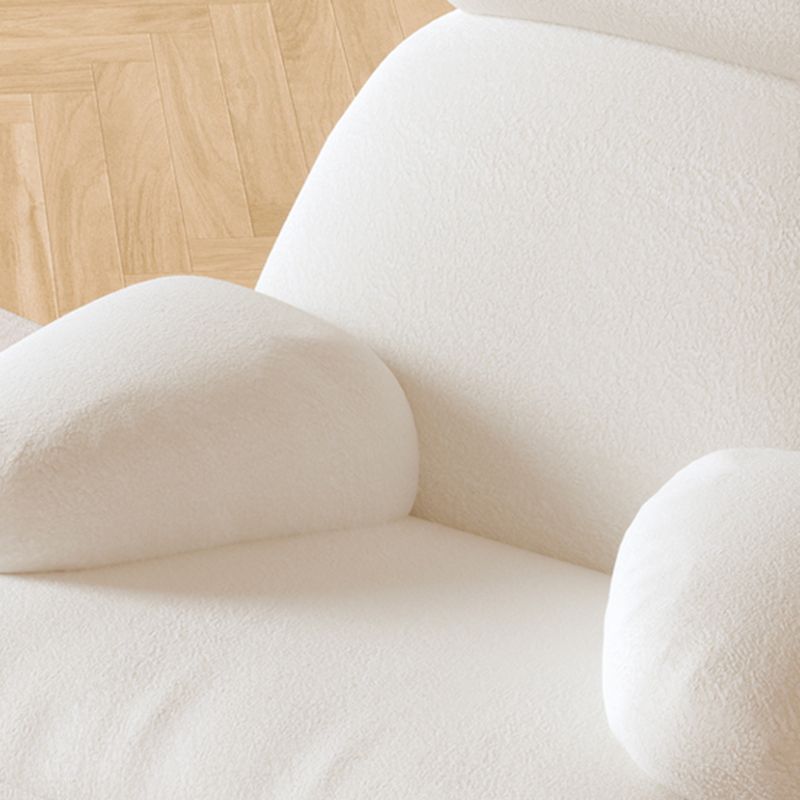 Rockero glamoroso tapizado ergonómico con mecedora acolchada de asiento 37.8 "x 37.8" x 33.5 "