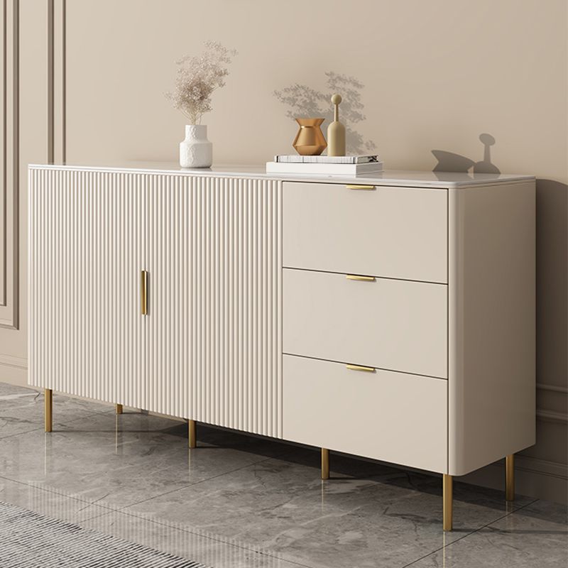 Stone tavolo a buffet glam sideboard a buffet con armadi e cassetti